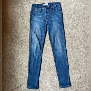 Madewell 9” High-Rise Skinny Jean